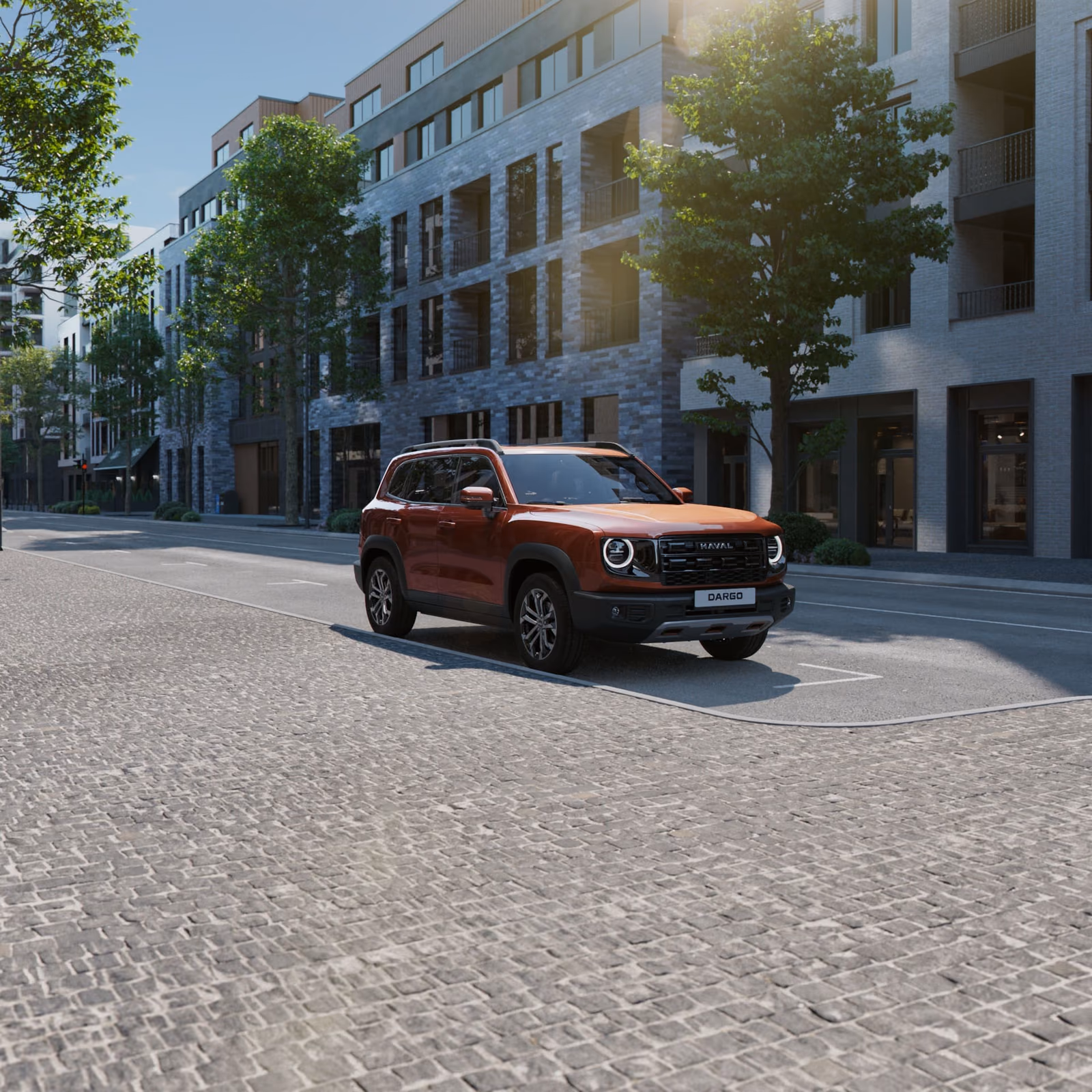 Haval Dargo, вид спереди