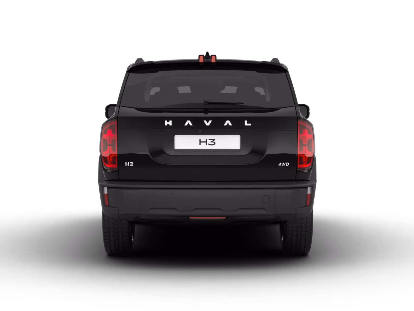 Haval H3, вид сзади