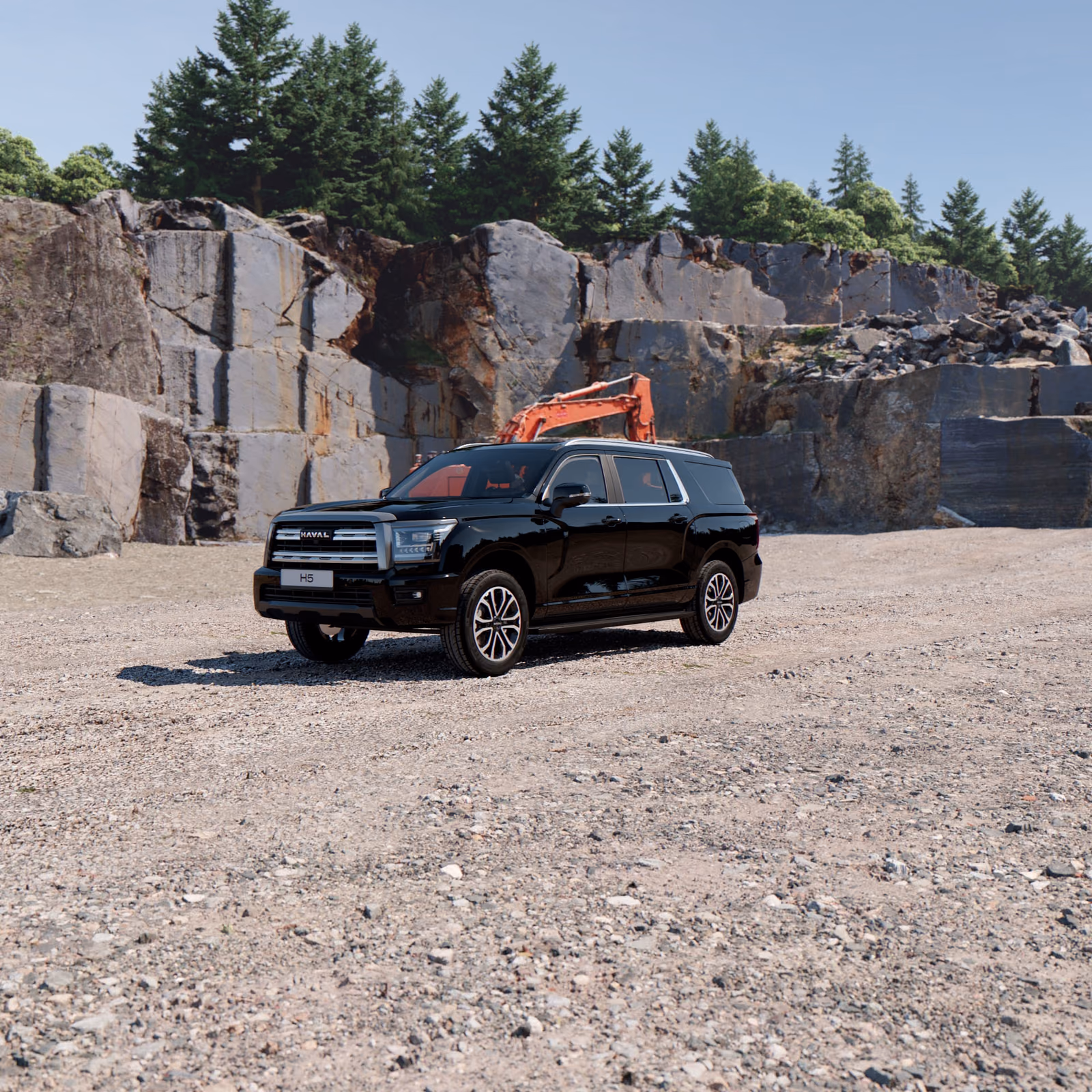 Haval H5, вид спереди