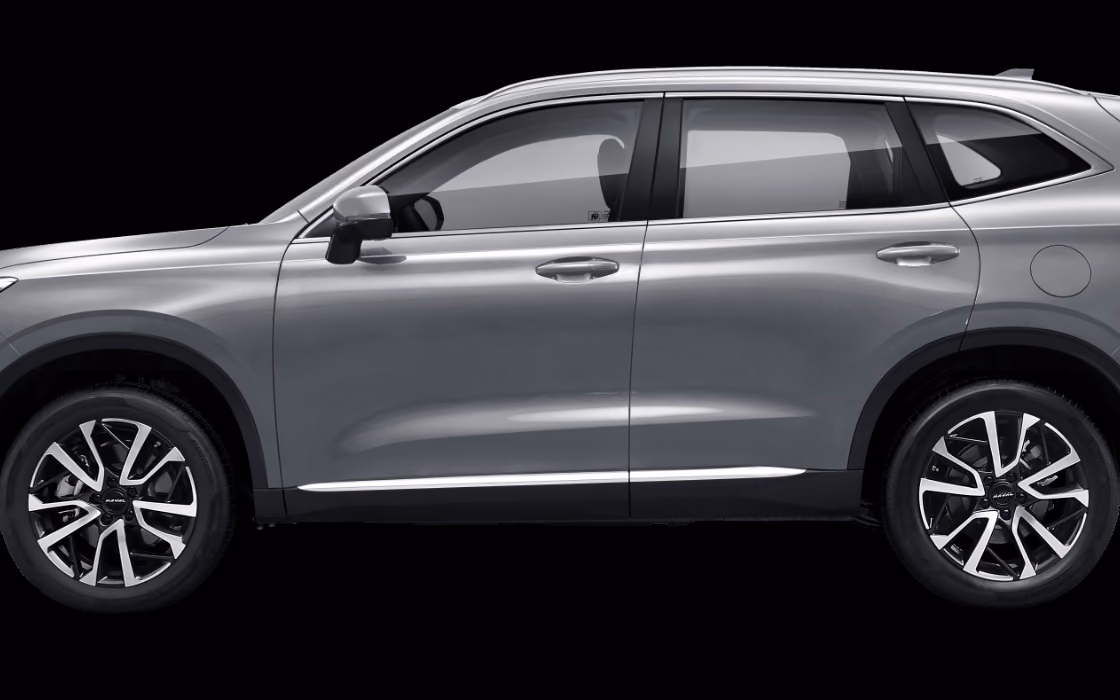 Серый Haval H6S, профиль