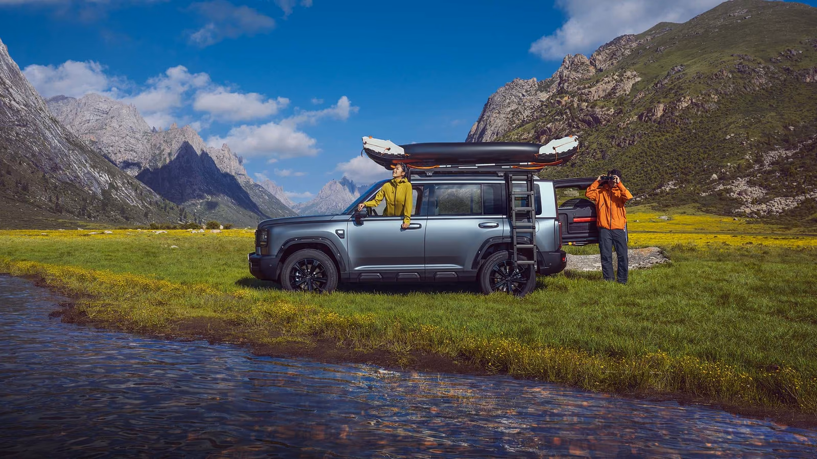 Haval Raptor 2026 — профиль в туристическом лагере