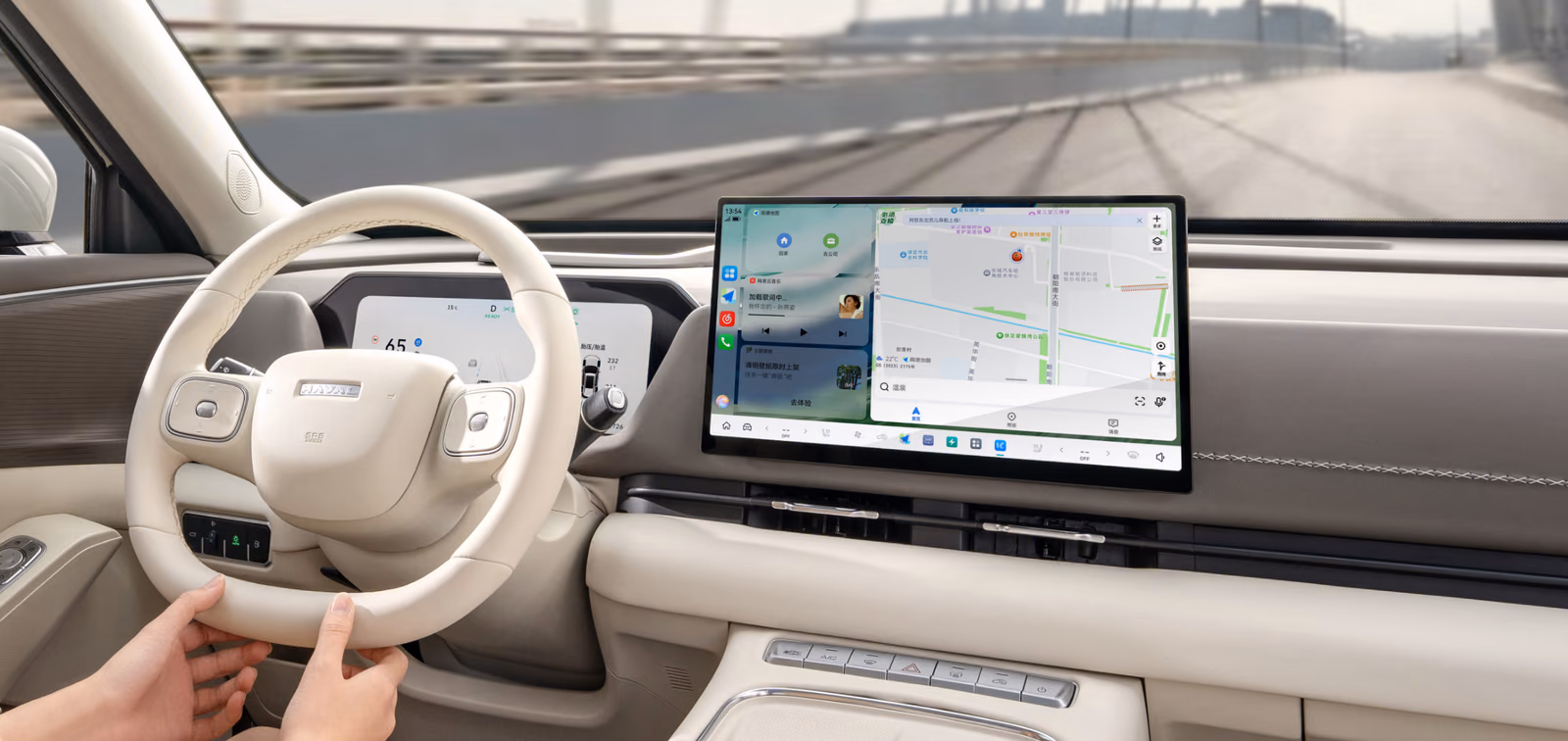 Haval Xiaolong Max второго поколения — водительское место