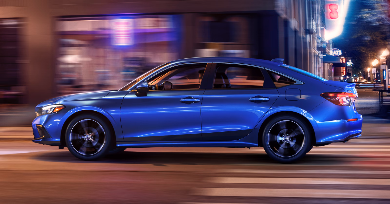 Honda Civic — вид спереди