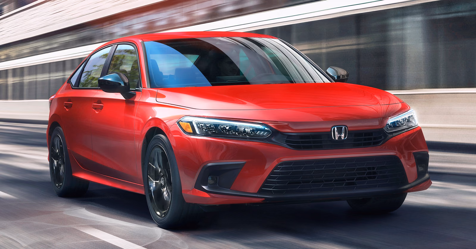 Honda Civic — в движении