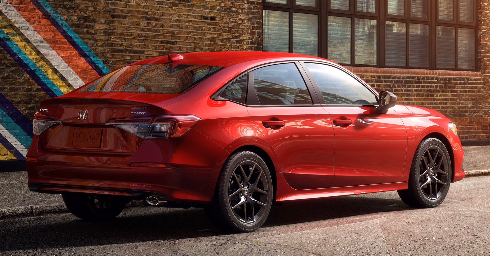 Honda Civic — крупный план кузова