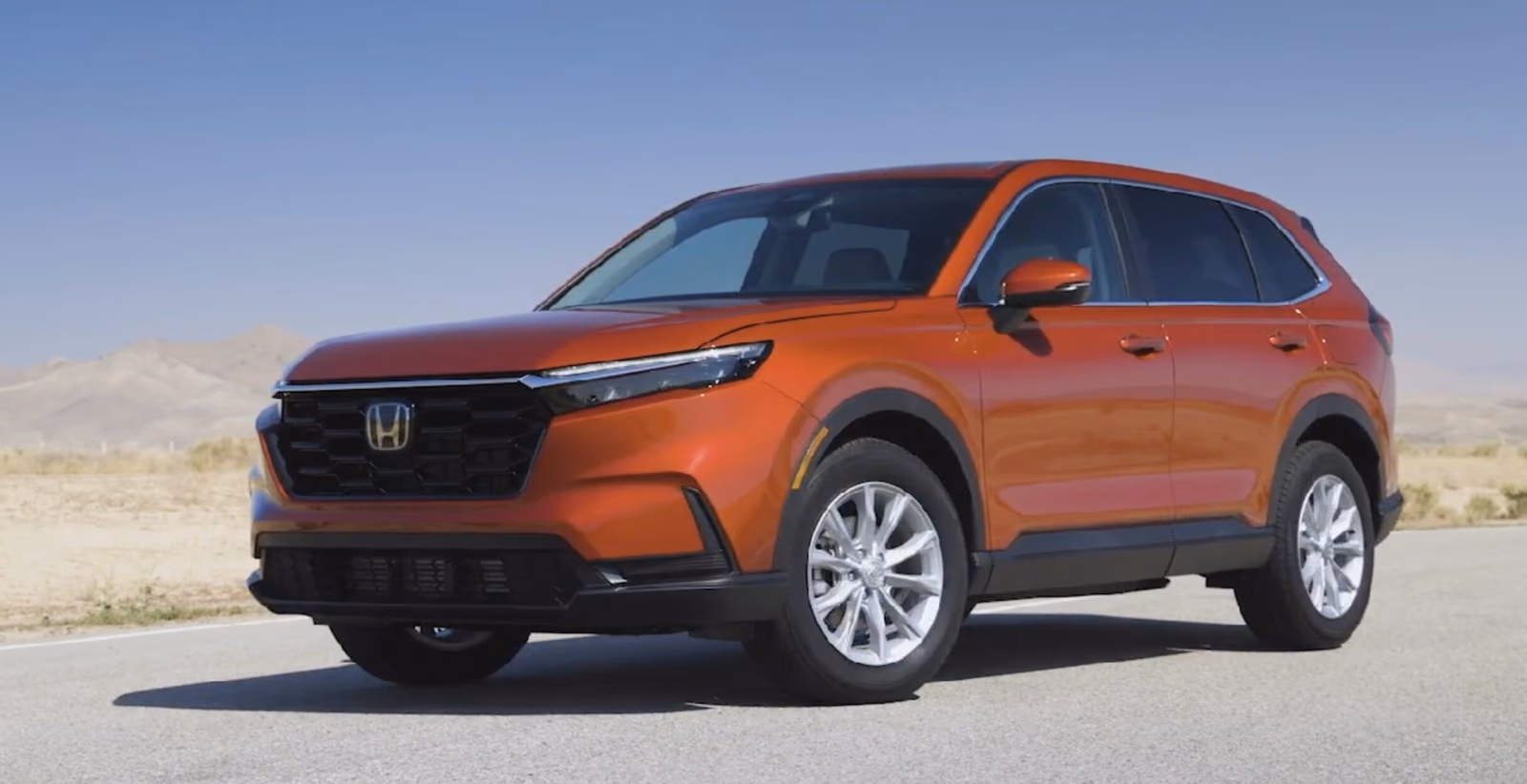 Honda CR-V — крупный план кузова