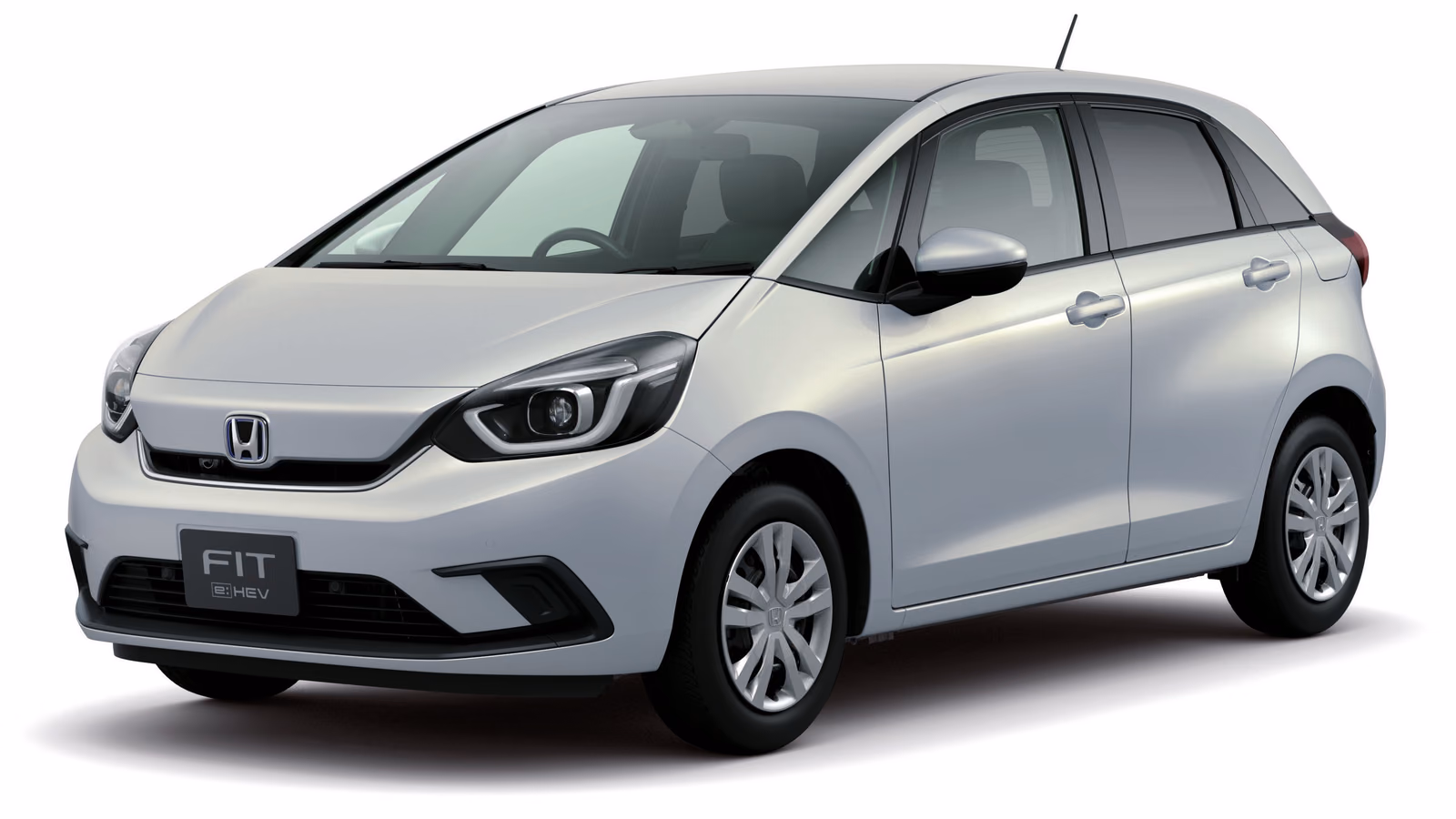 Honda Fit 2026 — вид спереди в три четверти