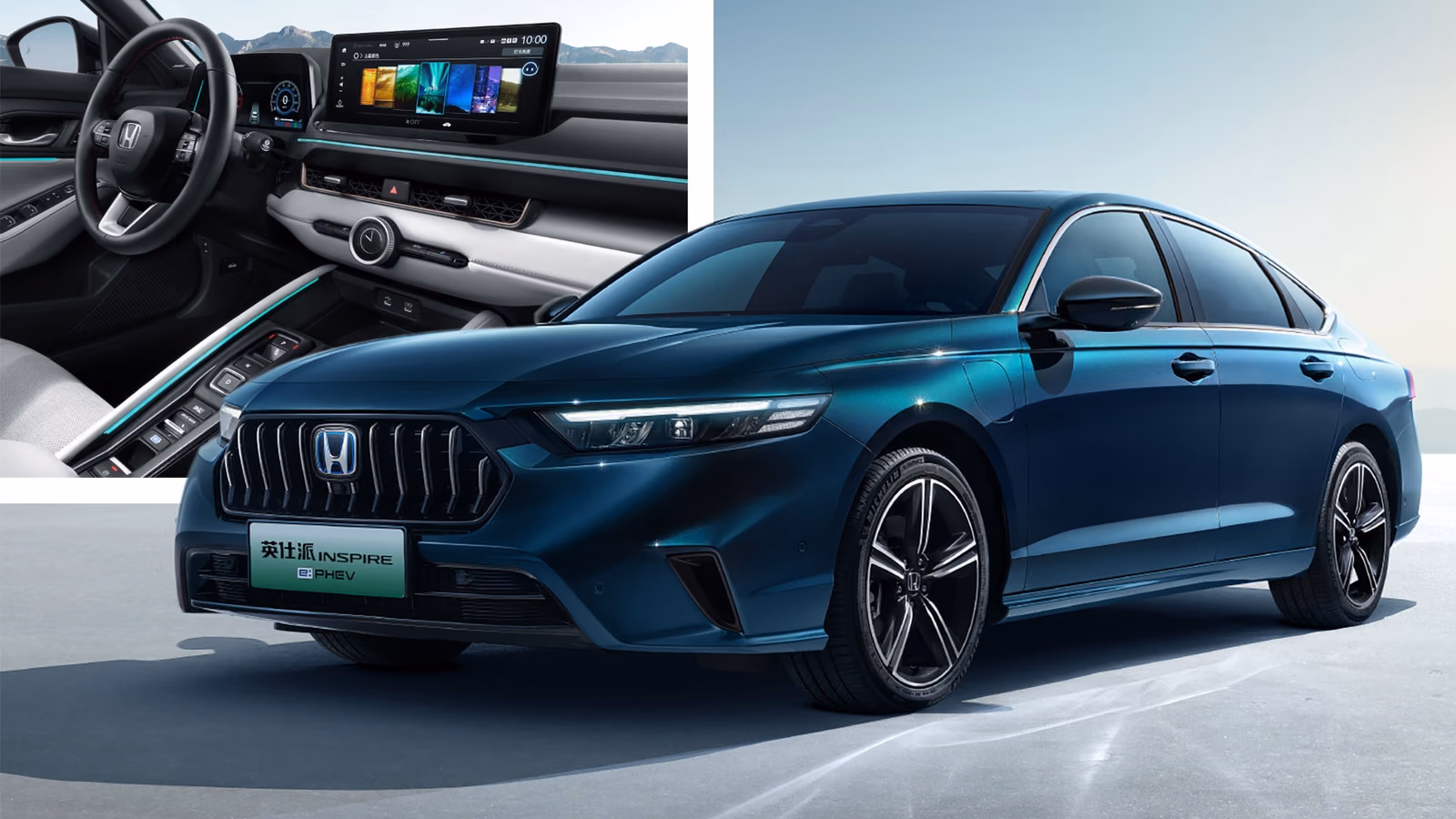 Honda Inspire — в движении