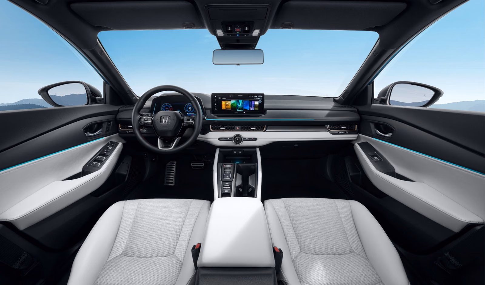 Honda Inspire — передняя панель и руль