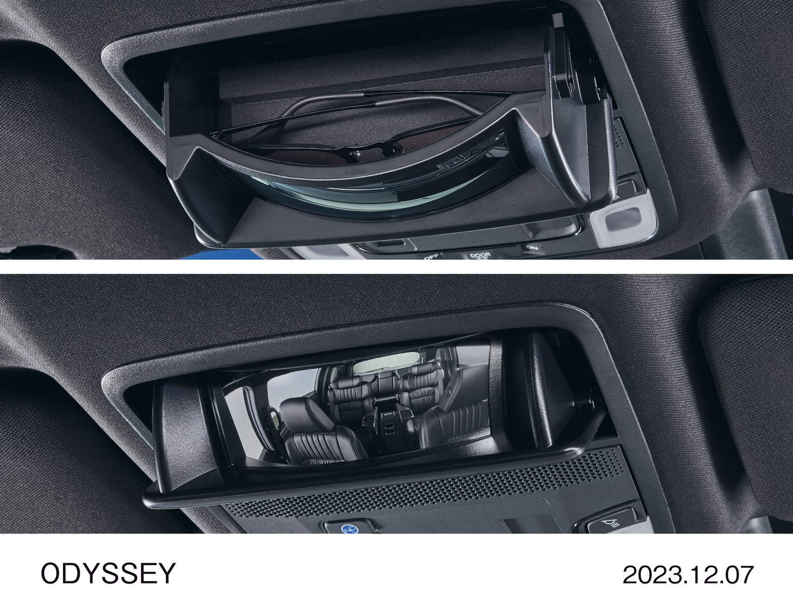 Отсек для хранения в багажной зоне Honda Odyssey