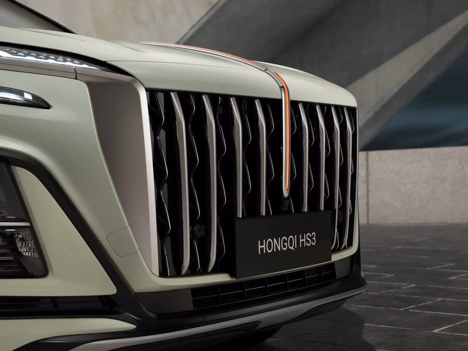 Решётка радиатора Hongqi HS3