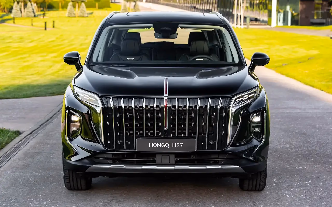 Hongqi HS7, вид спереди