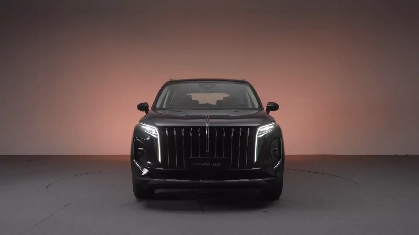 Hongqi HS7 в студии