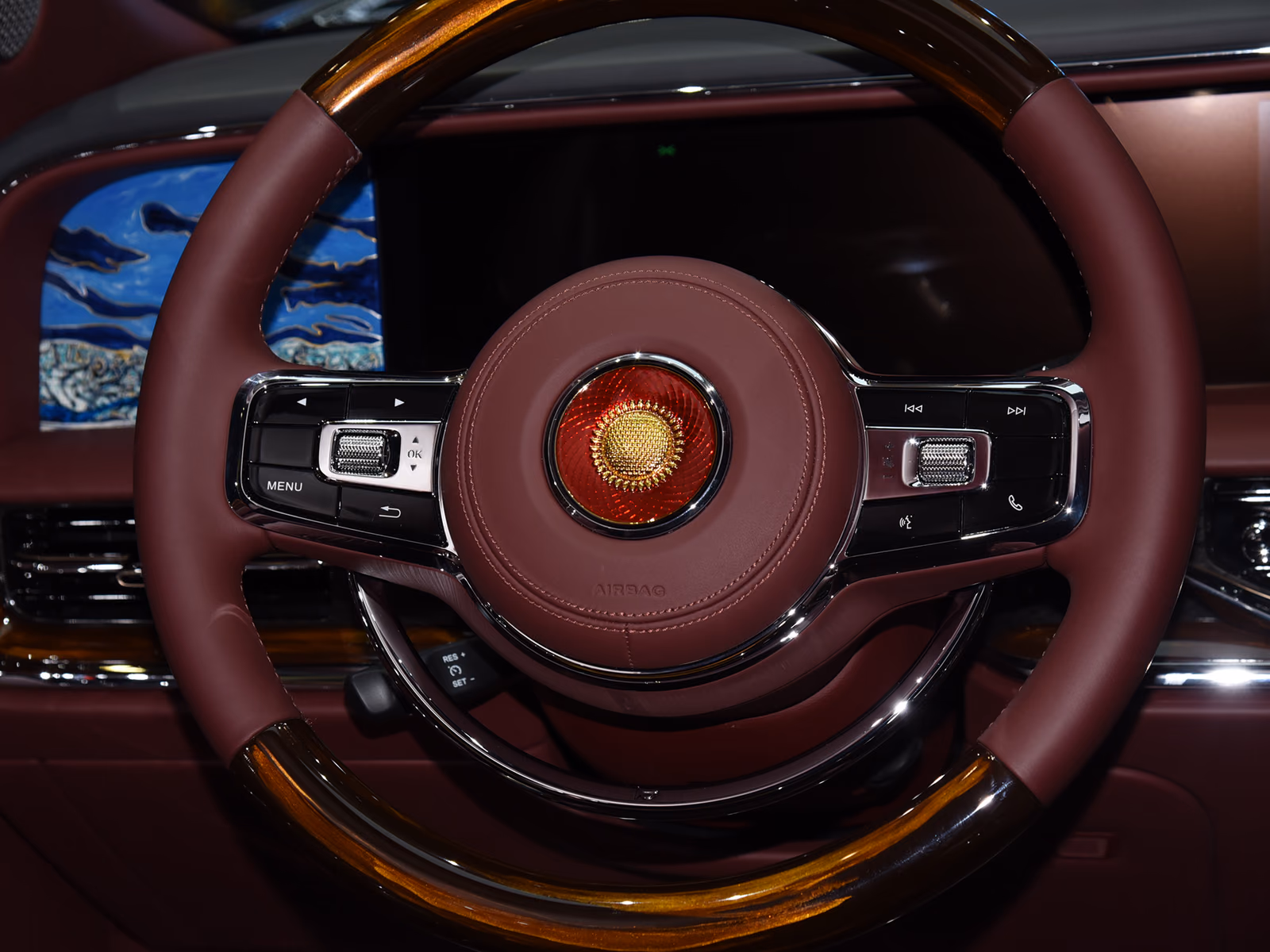 Hongqi L5 Guoli — рулевое колесо