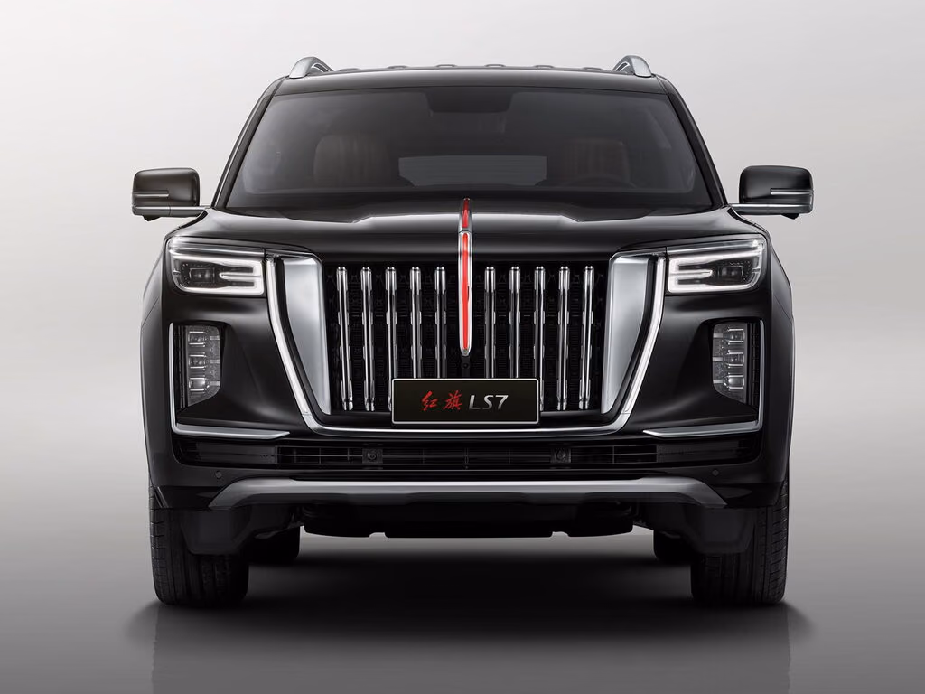 Hongqi LS7 2022 — вид спереди