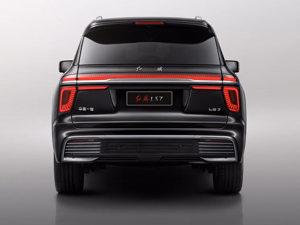 Hongqi LS7 2022 — вид сзади