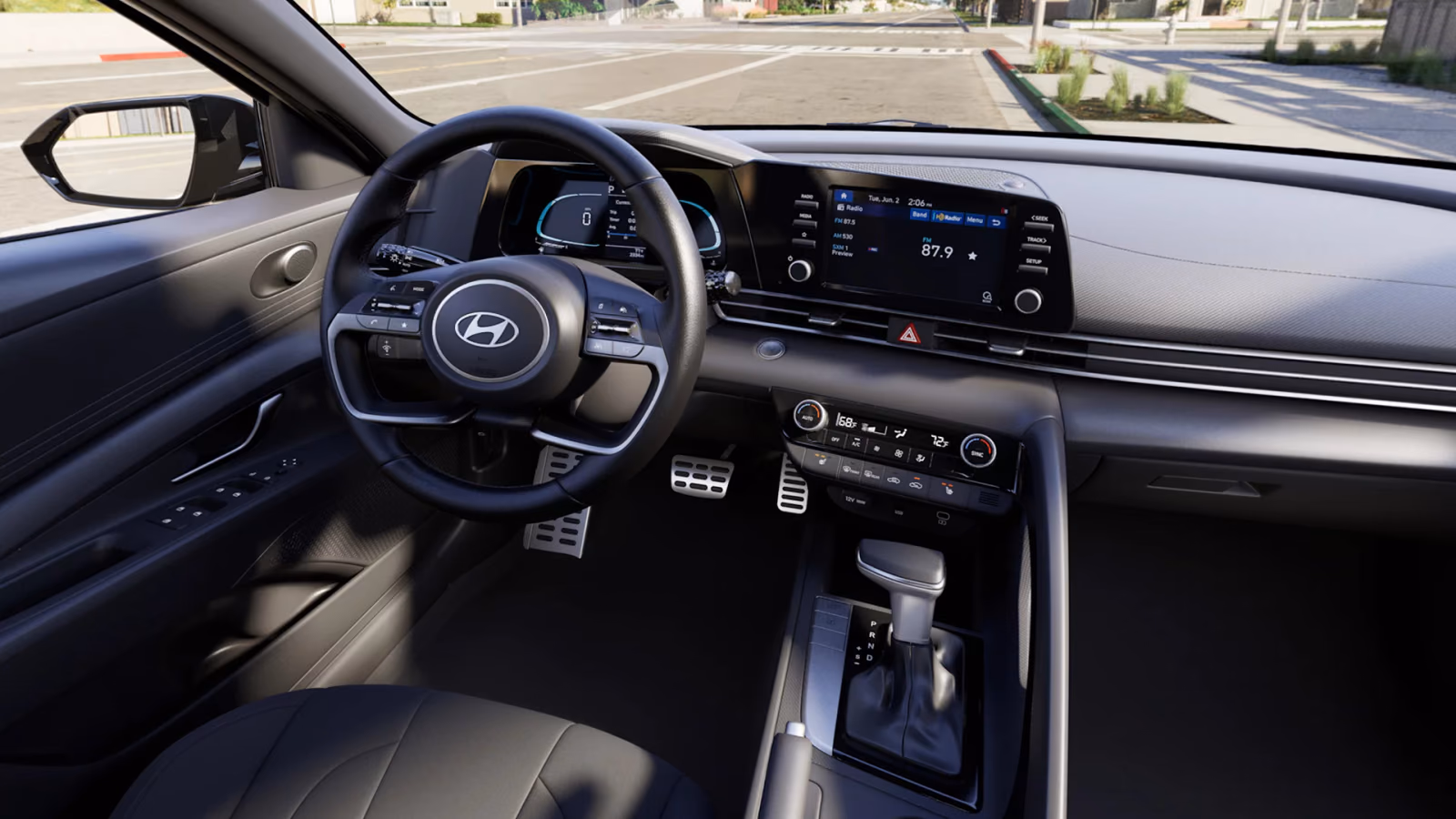 Передняя панель Hyundai Elantra