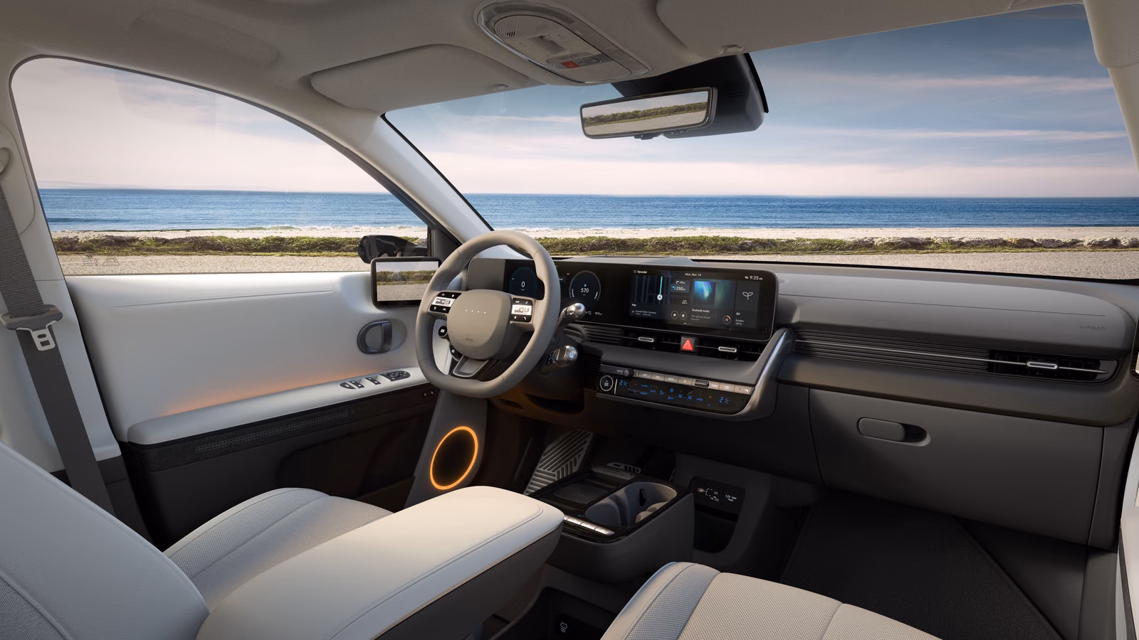 Передняя панель рестайлингового IONIQ 5