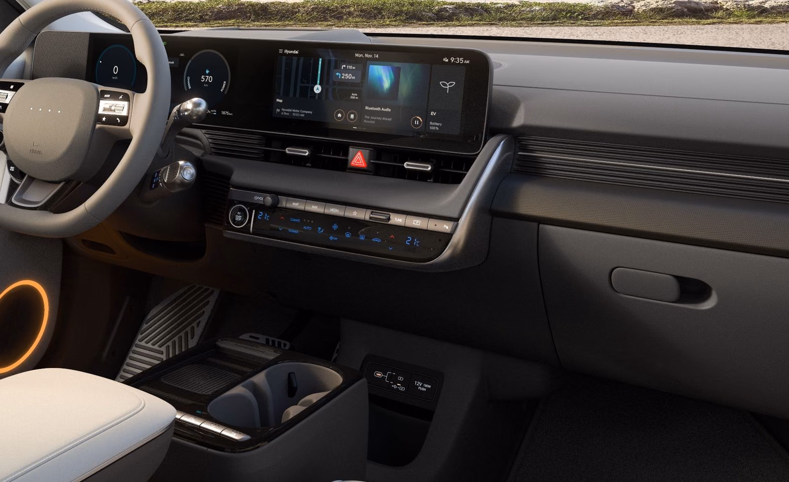 Мультимедиа и консоль Hyundai IONIQ 5