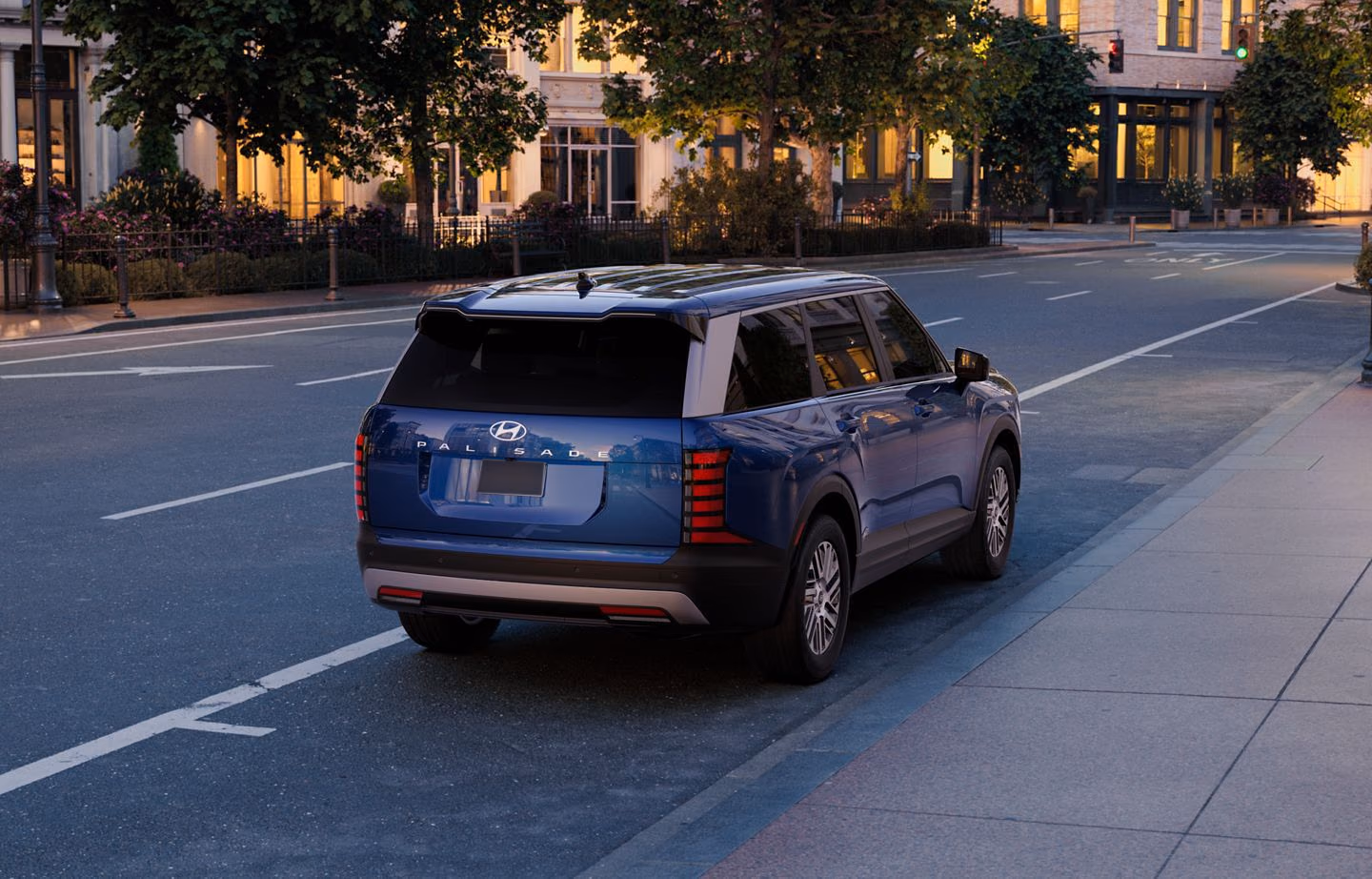 Hyundai Palisade, вид сзади