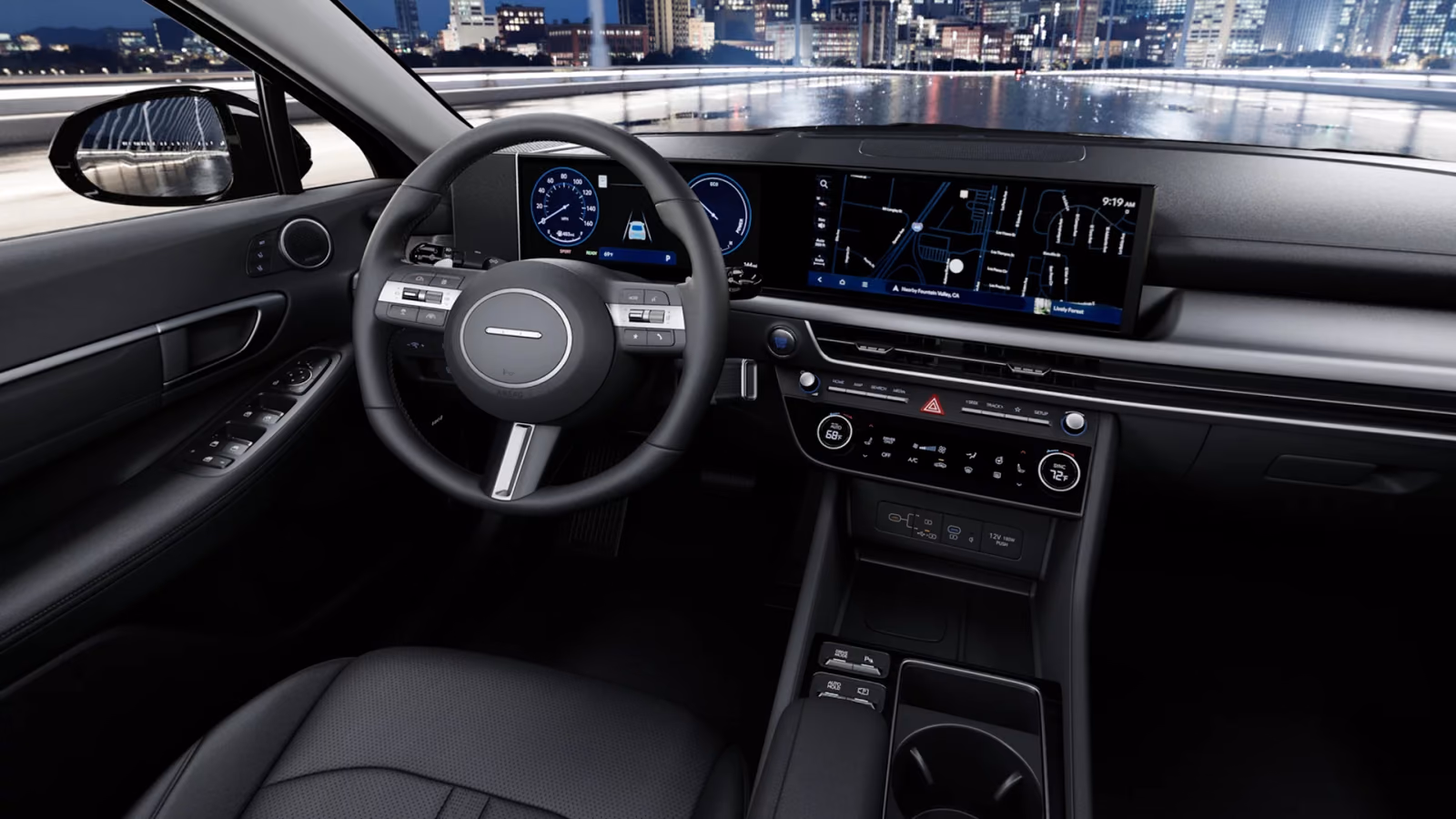 Передняя панель Hyundai Sonata