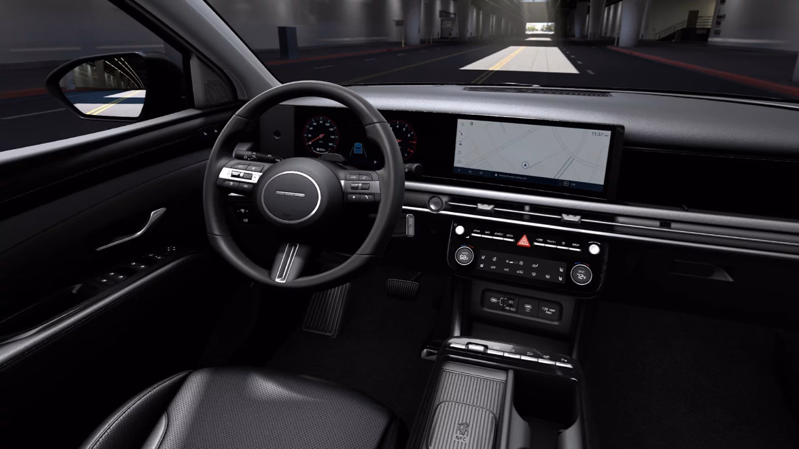 Передняя панель Hyundai Tucson