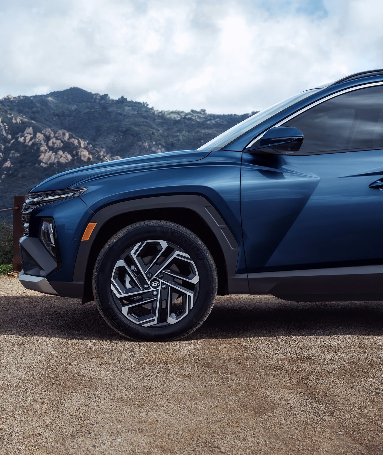 Hyundai Tucson в горах