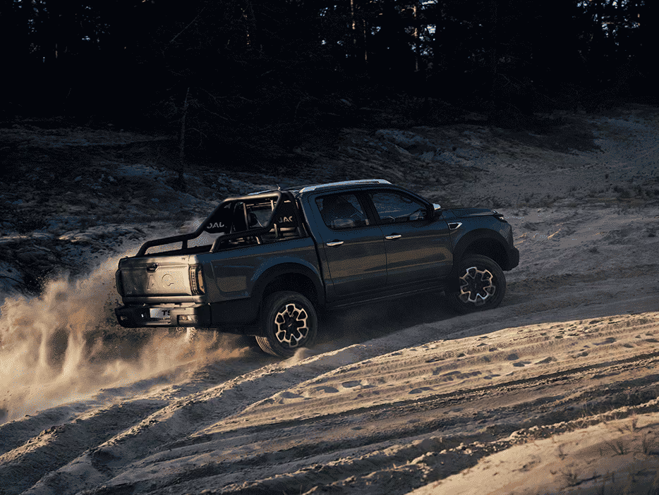 JAC T9 на бездорожье