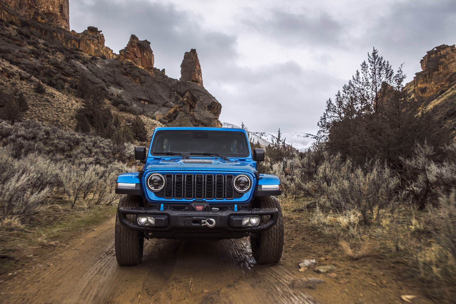 Jeep Wrangler — вид спереди