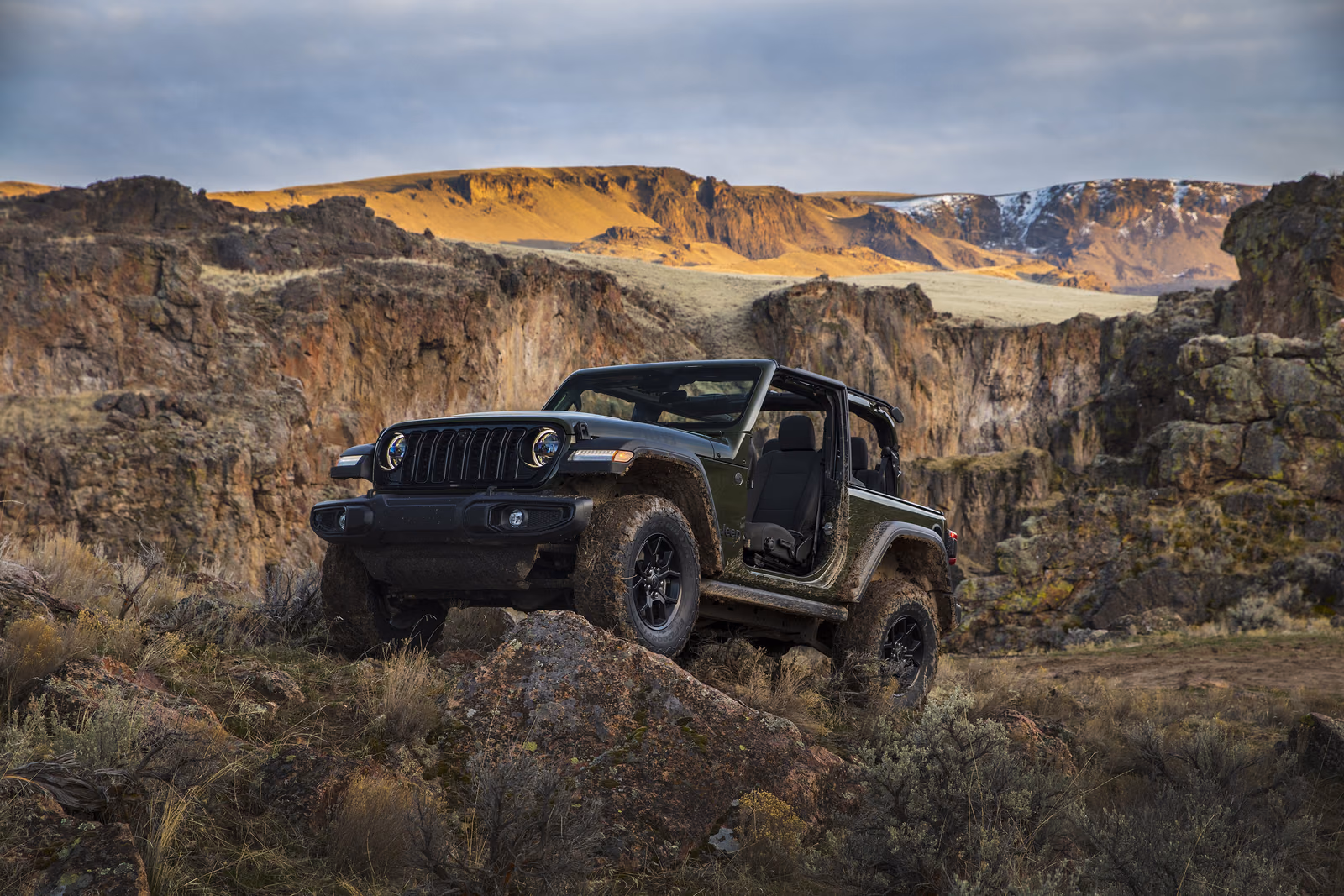 Jeep Wrangler — крупный план кузова