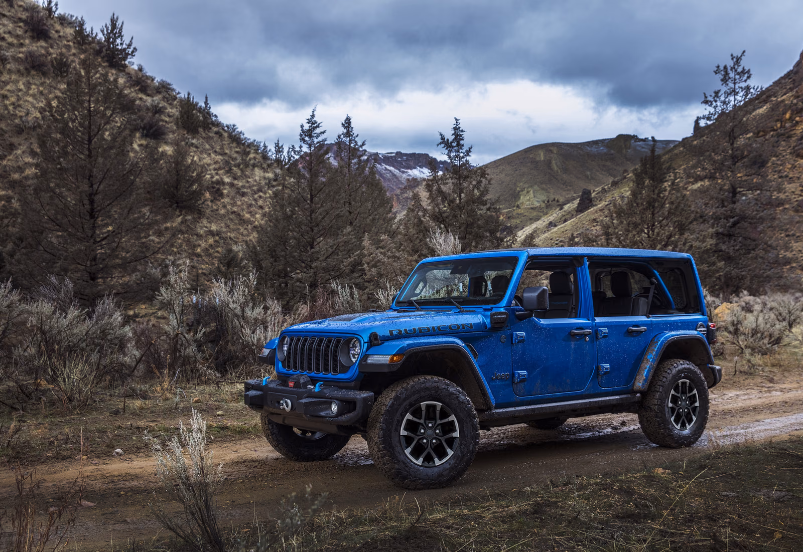 Jeep Wrangler — вид спереди
