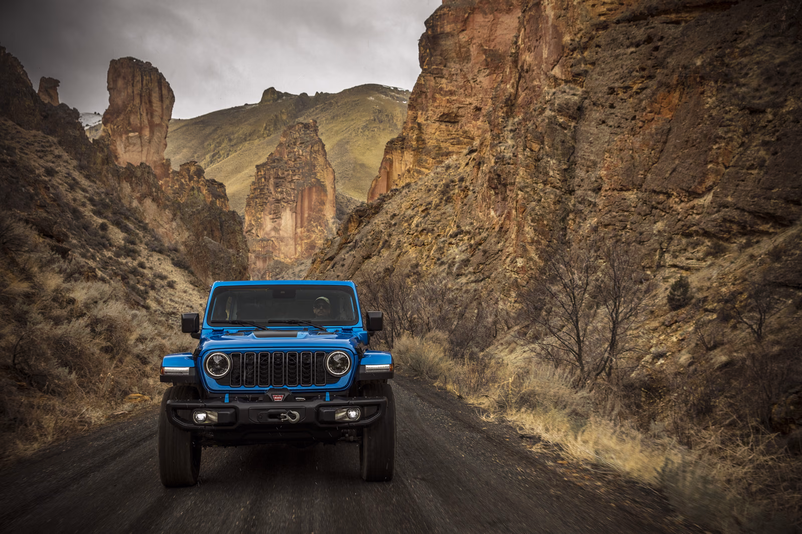 Jeep Wrangler — на природе
