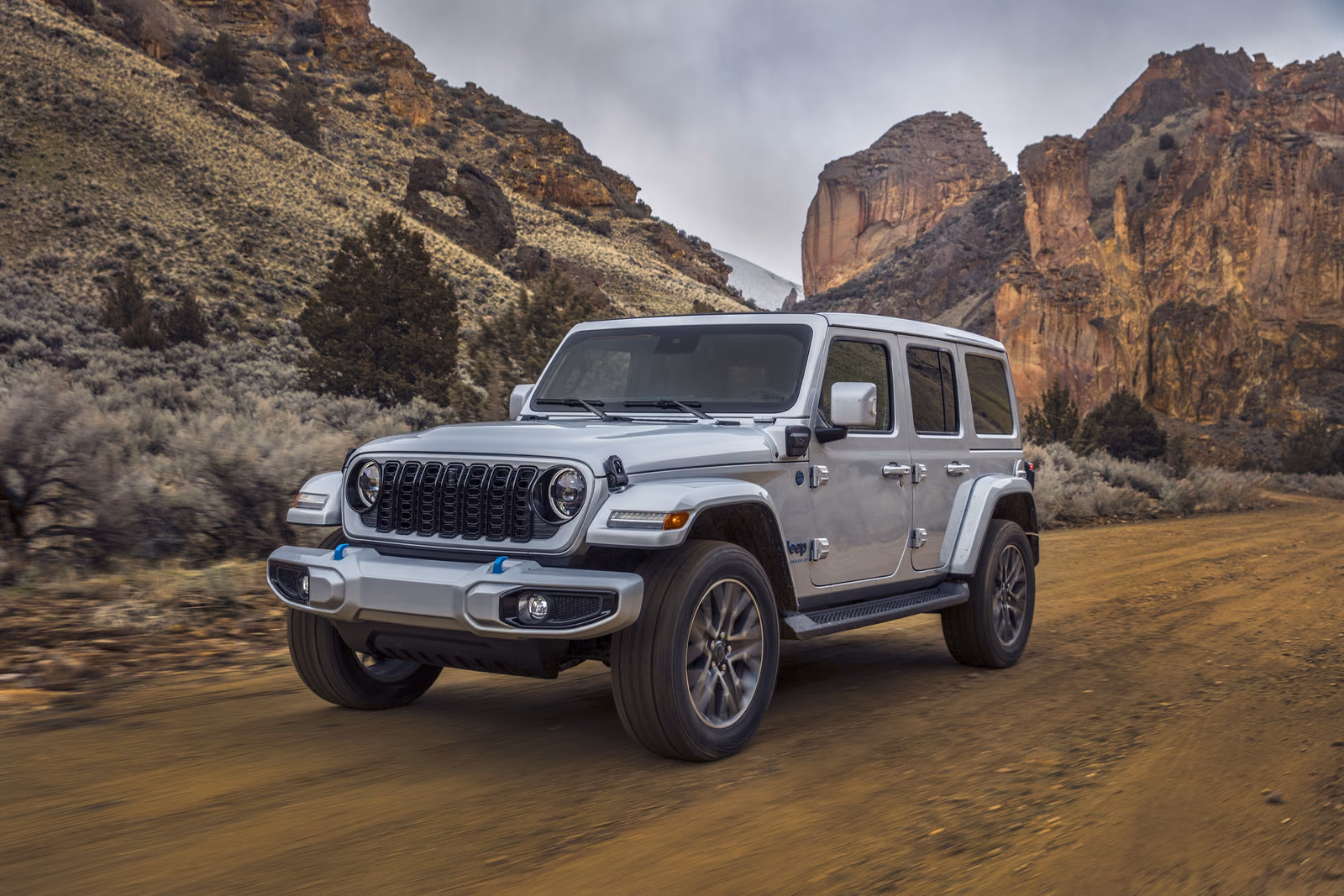 Jeep Wrangler — в движении