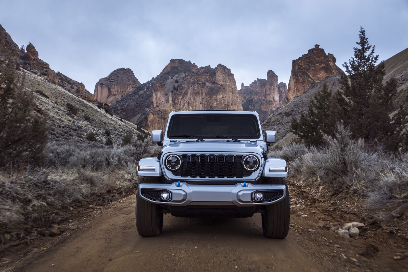 Jeep Wrangler — на природе
