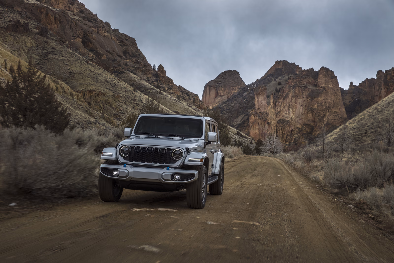 Jeep Wrangler — вид сзади