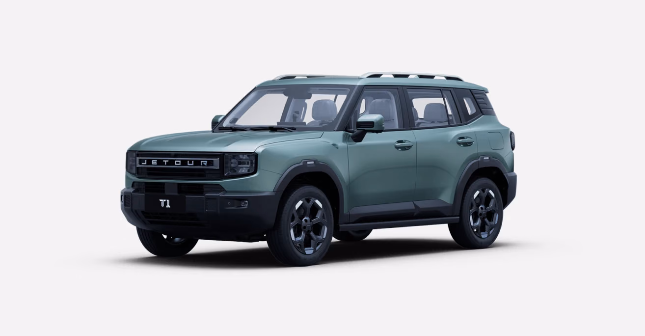 Зелёный Jetour Traveller
