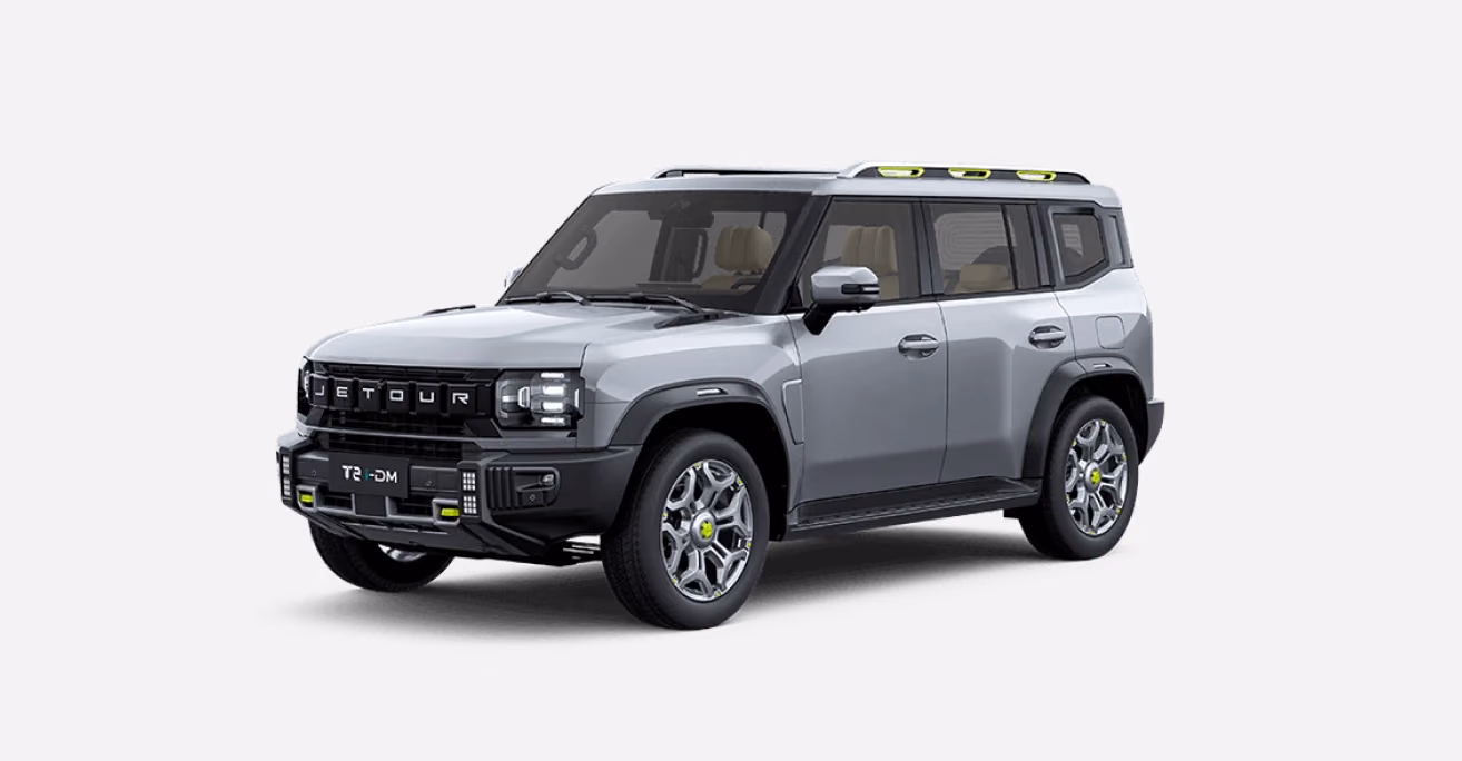 Серебристый Jetour Traveller