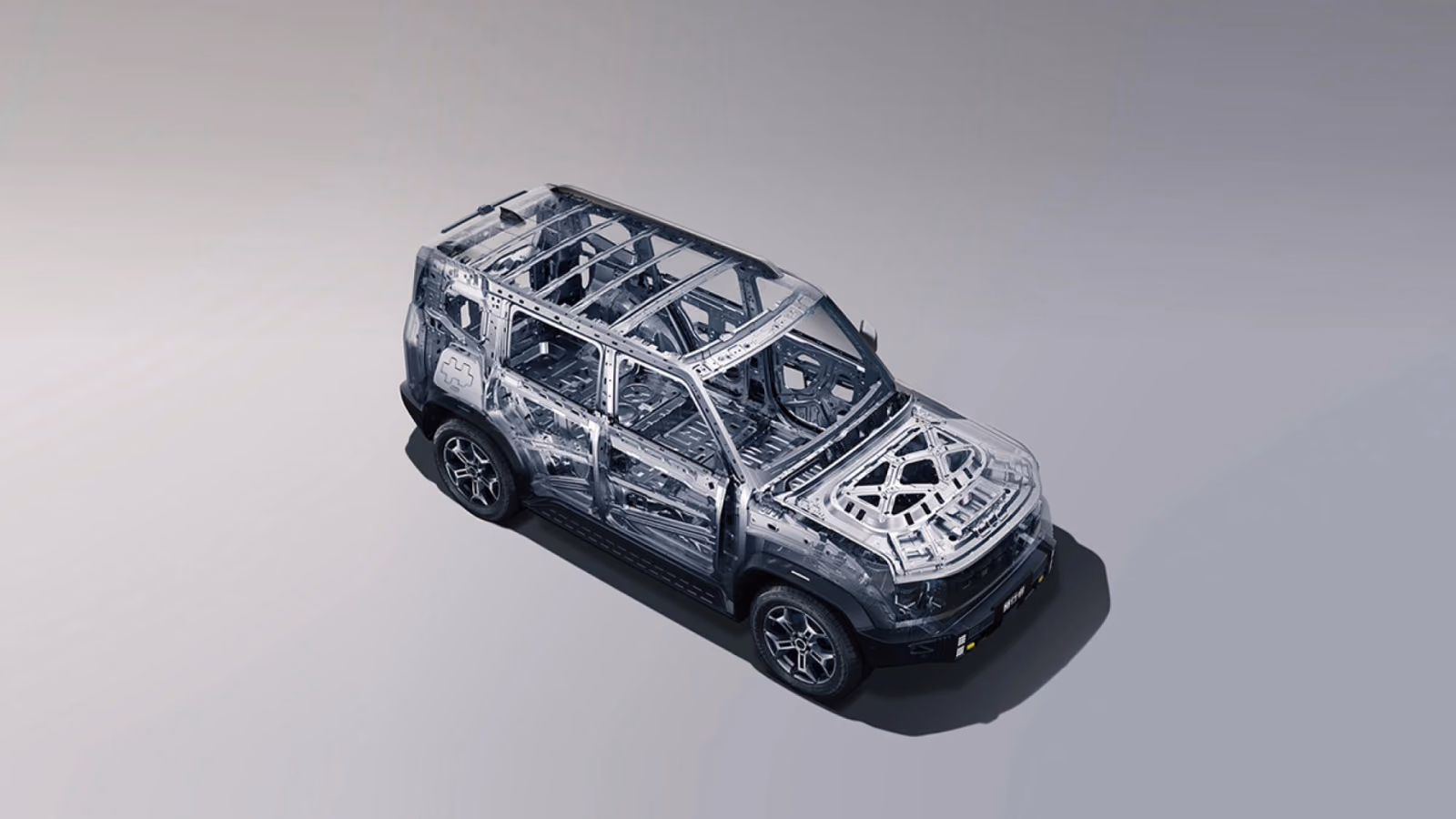 Силовая структура кузова Jetour Traveller
