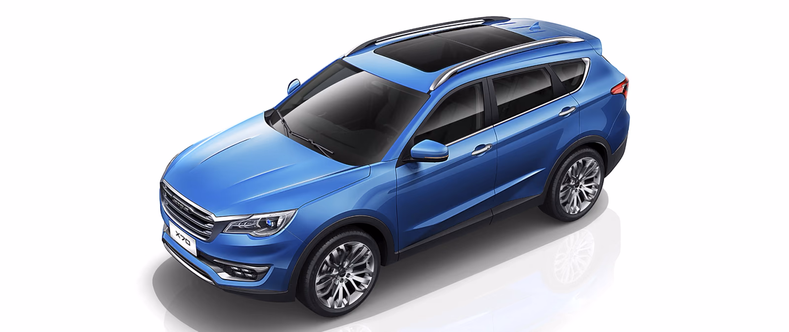 Jetour X70 сверху спереди