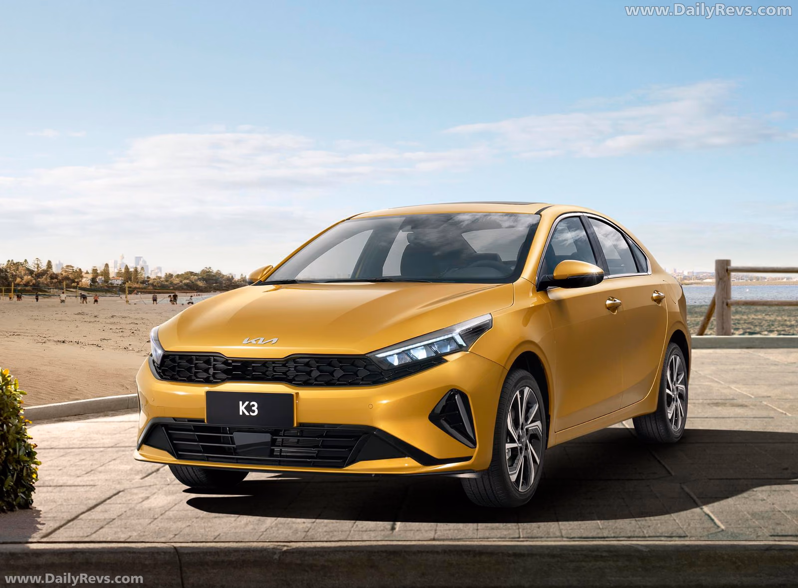 Kia K3 на набережной