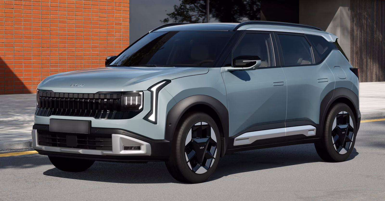 Kia Seltos — спереди в три четверти