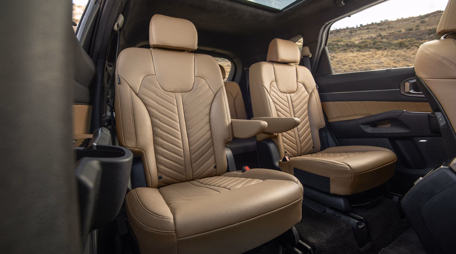 Кресла второго ряда Kia Sorento