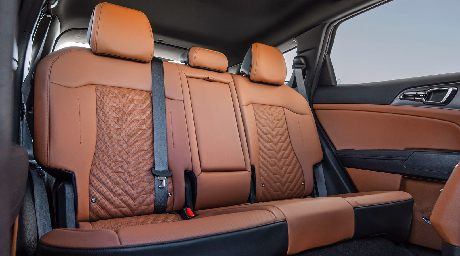 Второй ряд Kia Sportage