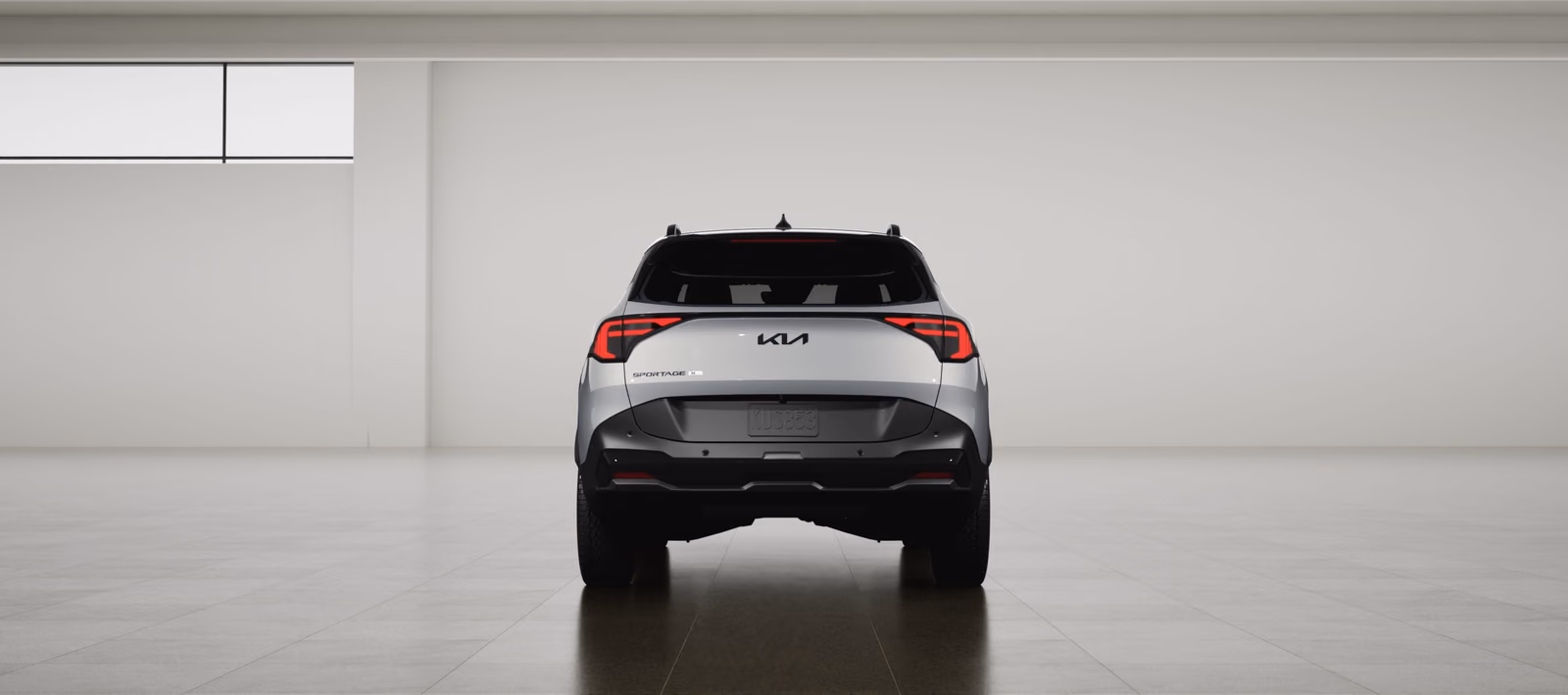 Kia Sportage, вид сзади, студия