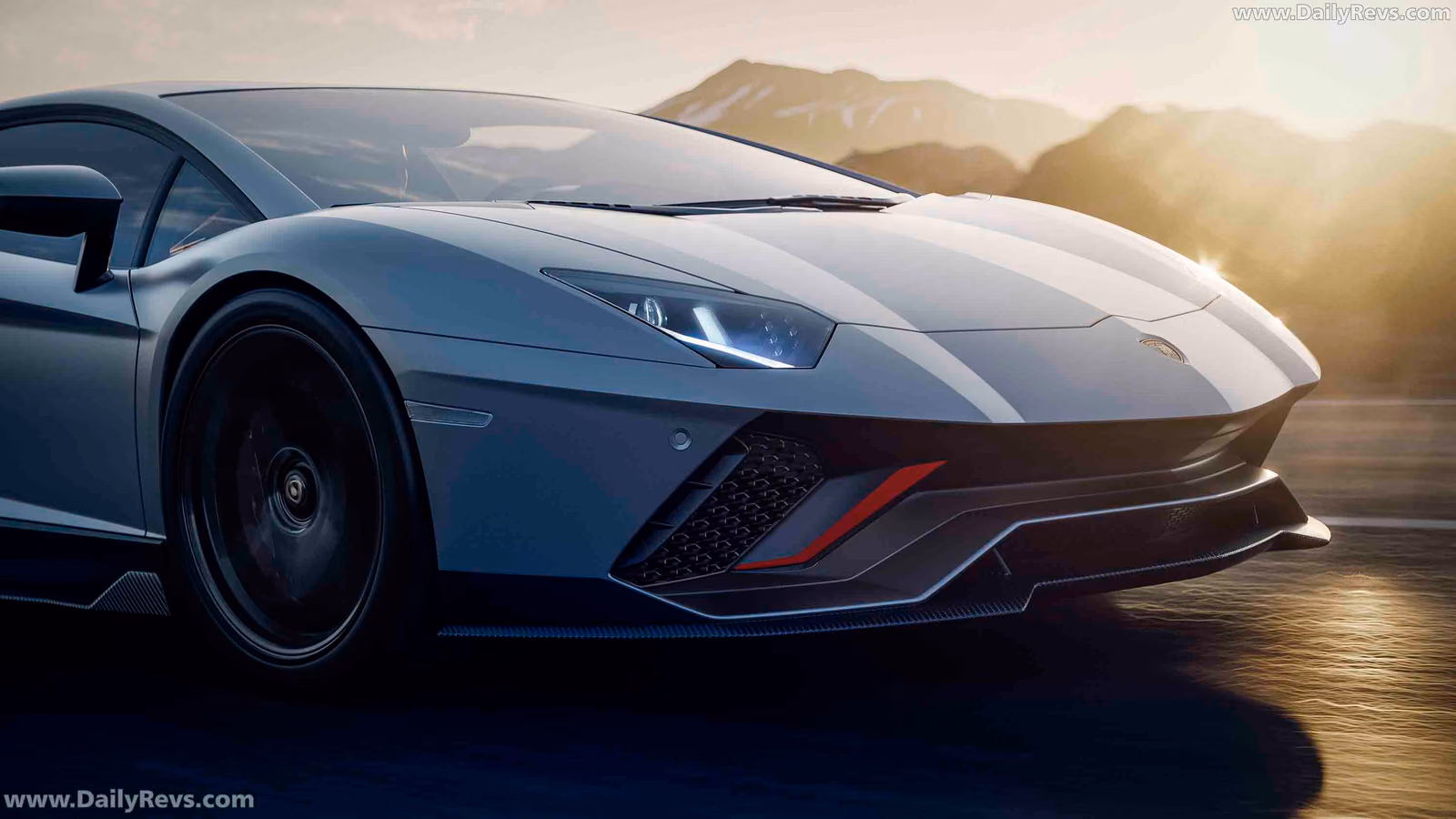 Фара и передний сплиттер Aventador Ultimae