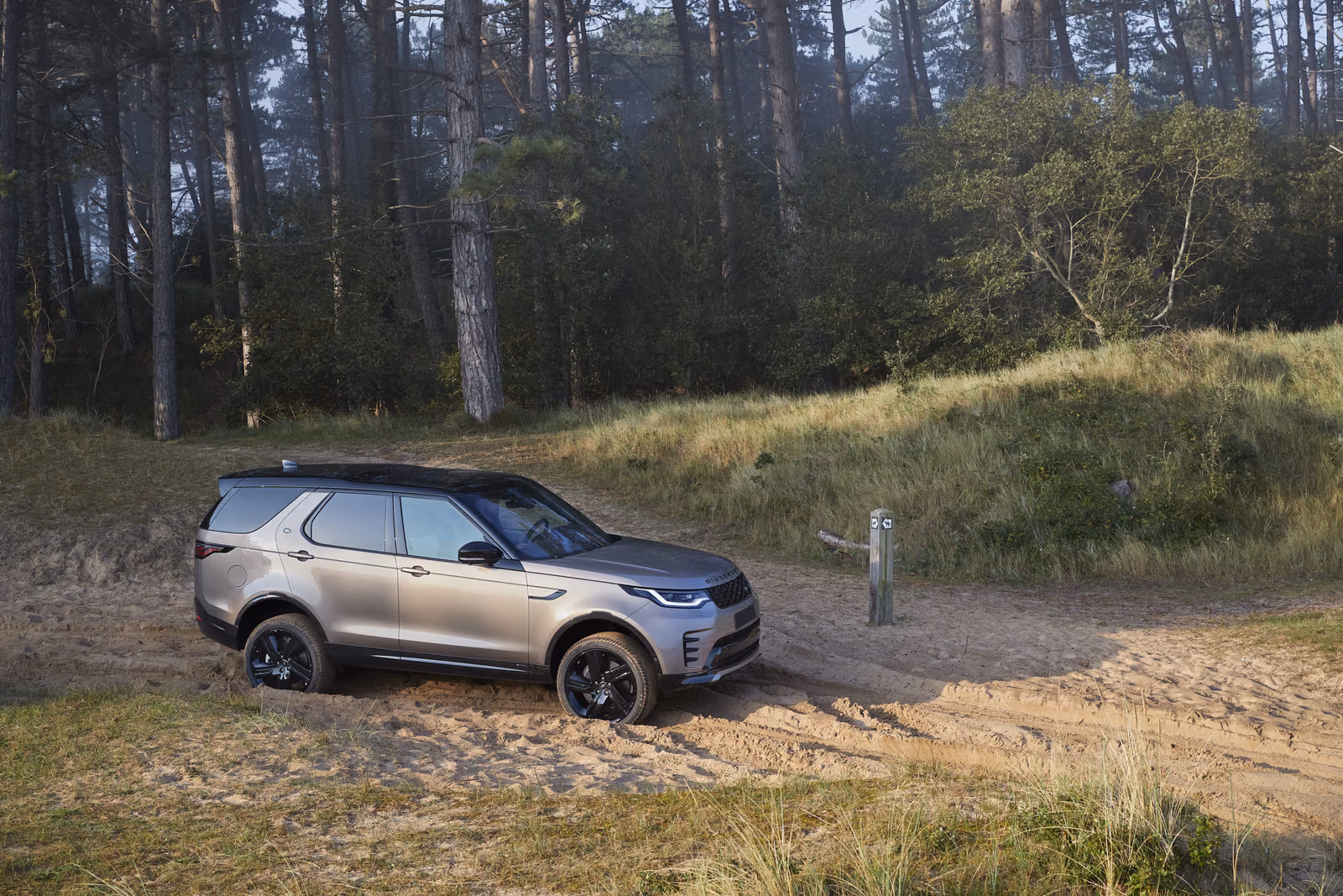 Land Rover Discovery — крупный план кузова