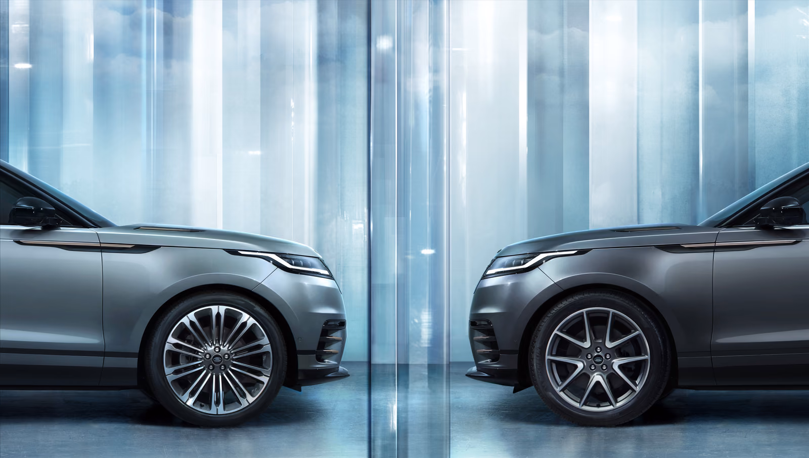 Range Rover Velar — спереди в три четверти