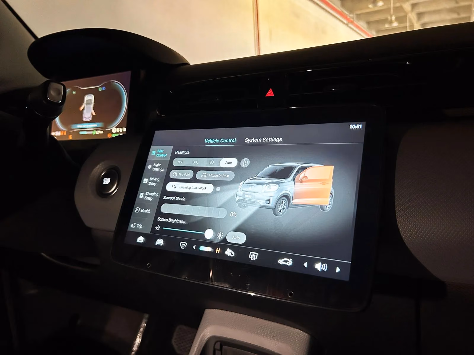 Центральный дисплей Leapmotor T03