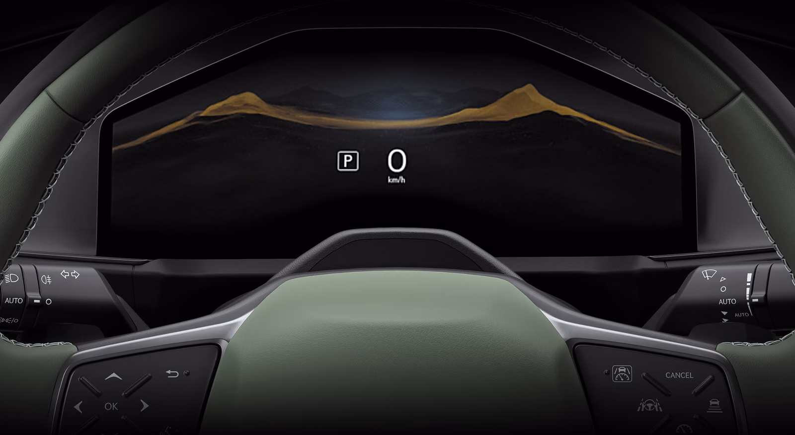 Цифровая приборная панель Lexus ES