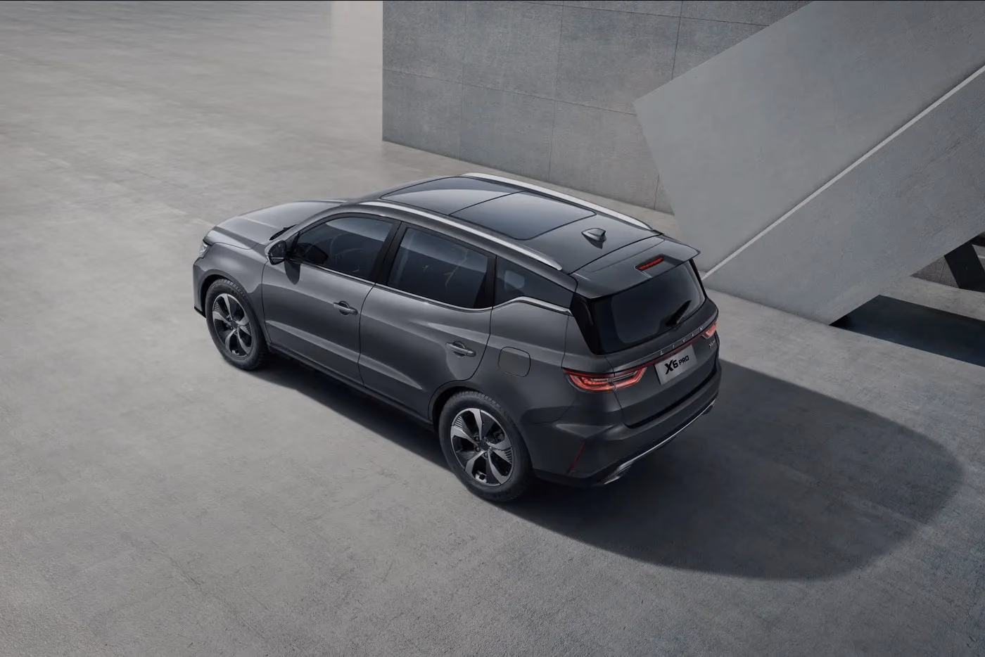Livan X6 Pro, вид сверху сзади
